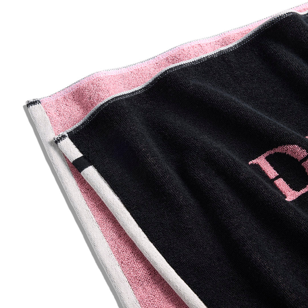 フェイスタオル -DEADLINE LOGO-(BLACK)