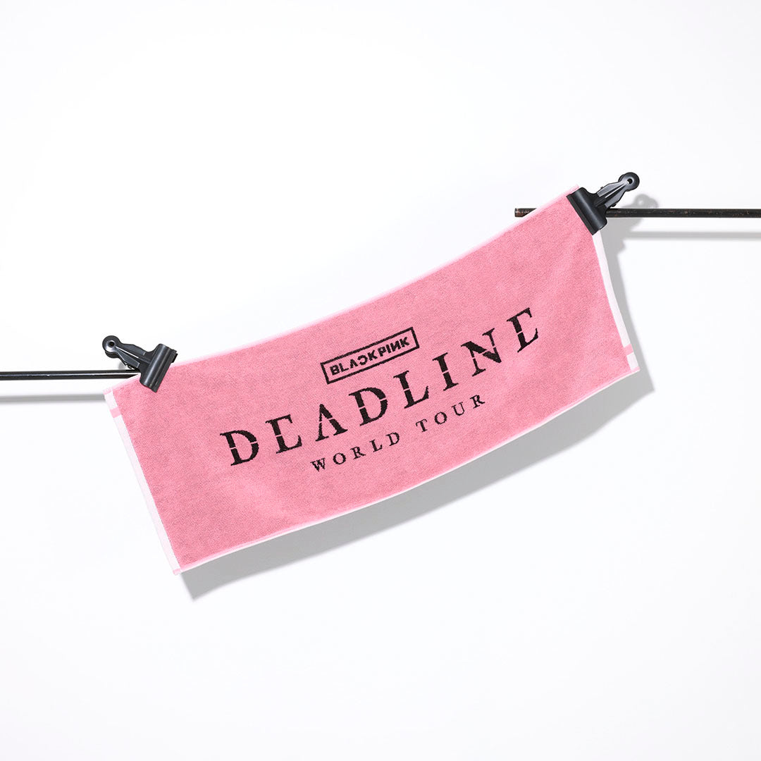 フェイスタオル -DEADLINE LOGO-(PINK)