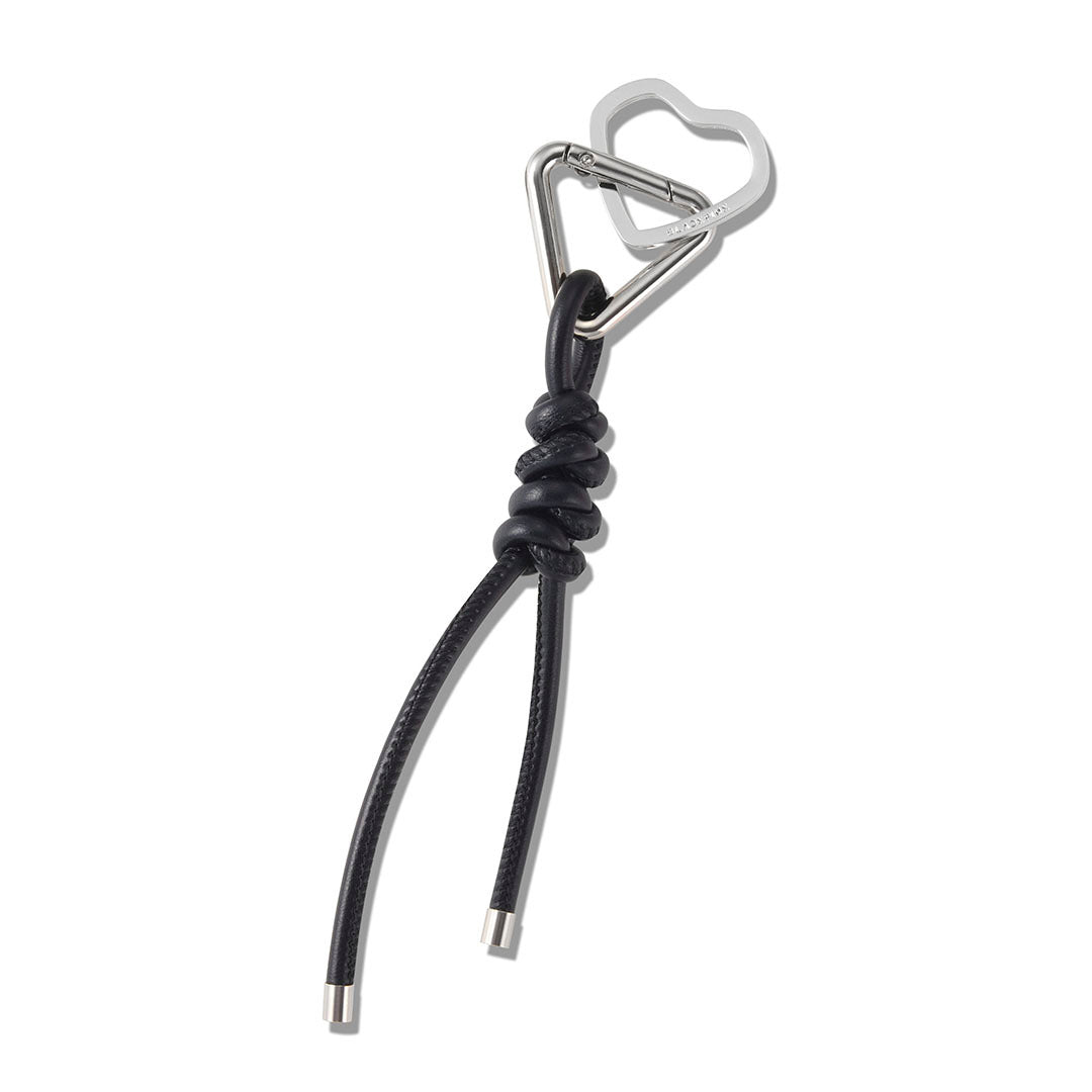 キーリング -SNAKE KNOT-(BLACK)