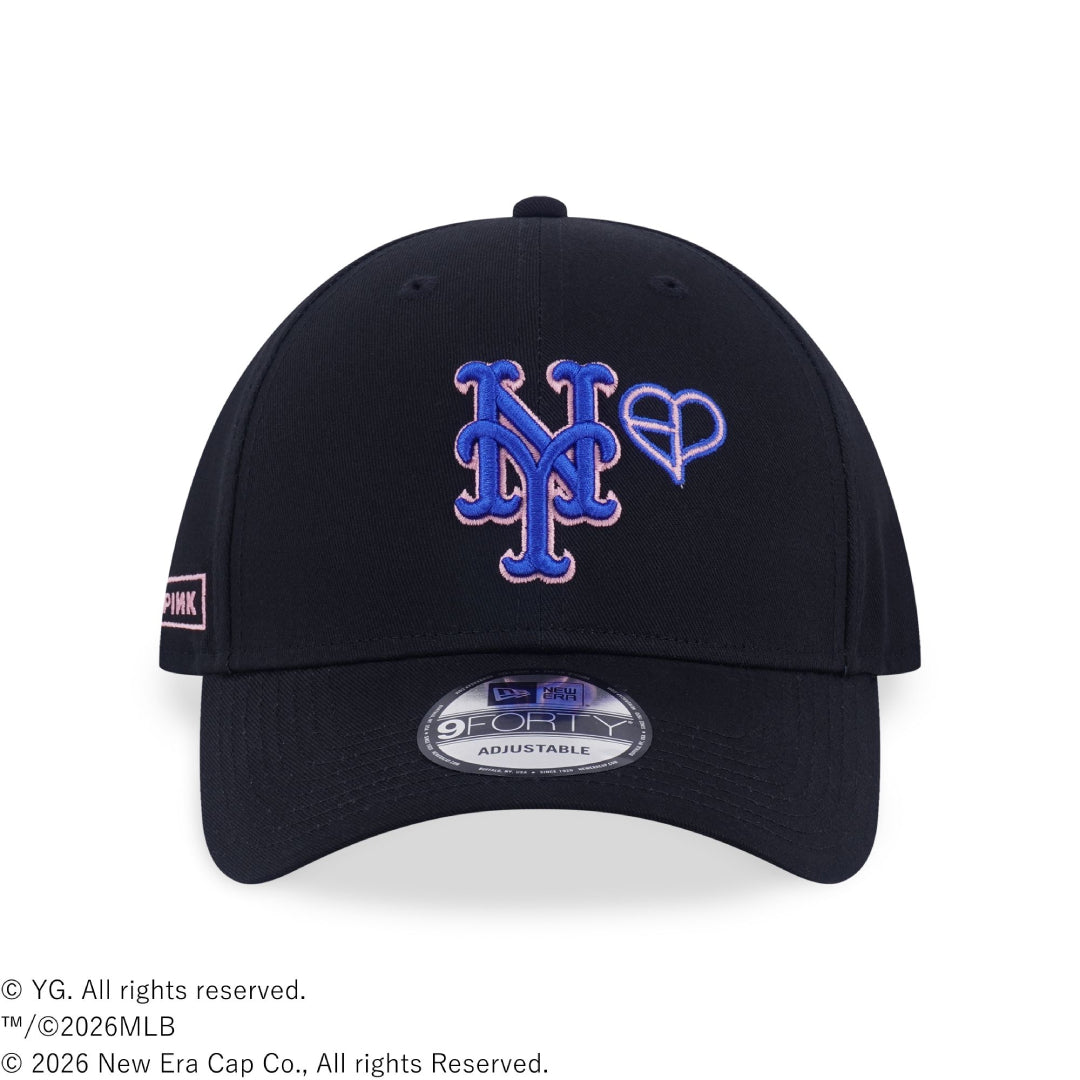 帽子 newera 940 BLACKPINK X MLB NEYMET BLACK 940 BLACKPINK X MLB NEYMET BLACK – YGEX OFFICIAL SHOP
