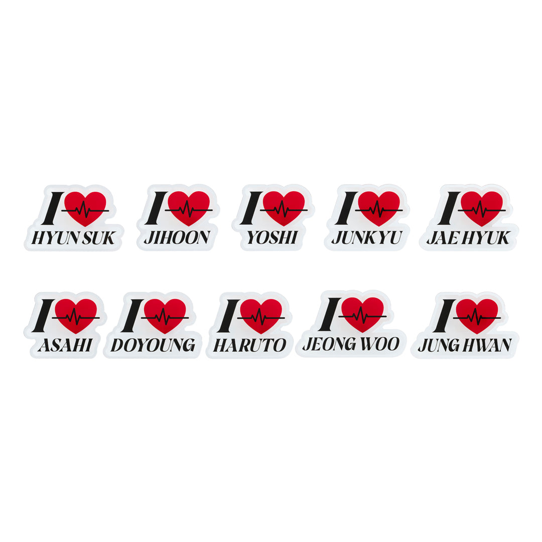 アクリルバッジ(ランダム全10種) – YGEX OFFICIAL SHOP