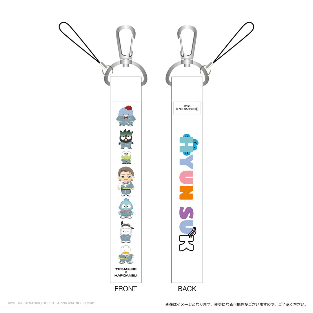 TREASURE magagine キーリング ストラップ ジュンギュ TREASURE TRUZ ボンボン BONBON ジュンギュ チャーム付きぬいぐるみ