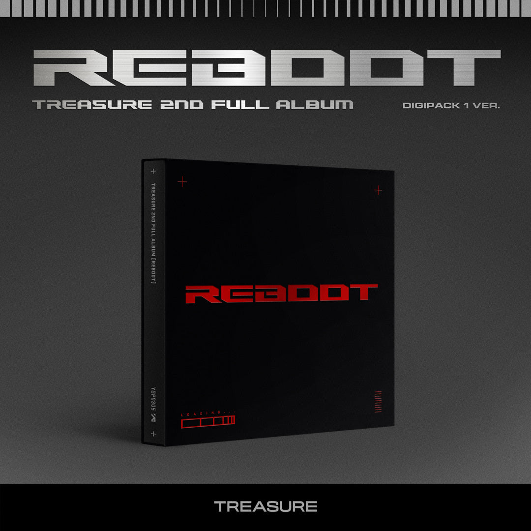 treasure デジパック ver.1 20枚 韓国盤】REBOOT (CD) ［DIGIPACK VER. (メンバー別10種ランダム