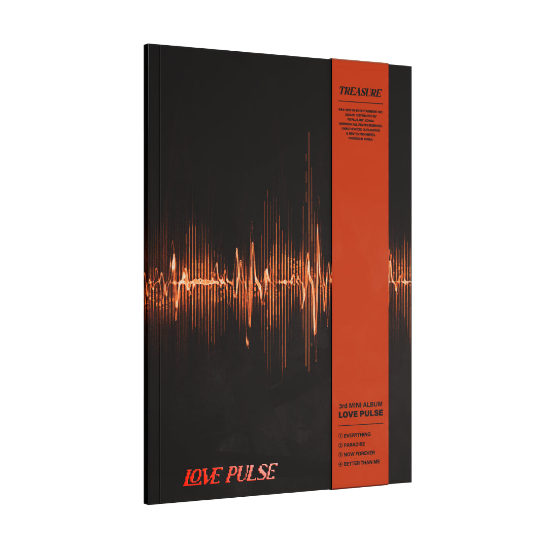 韓国盤】TREASURE 3rd MINI ALBUM [LOVE PULSE] ROCKCHIC VER