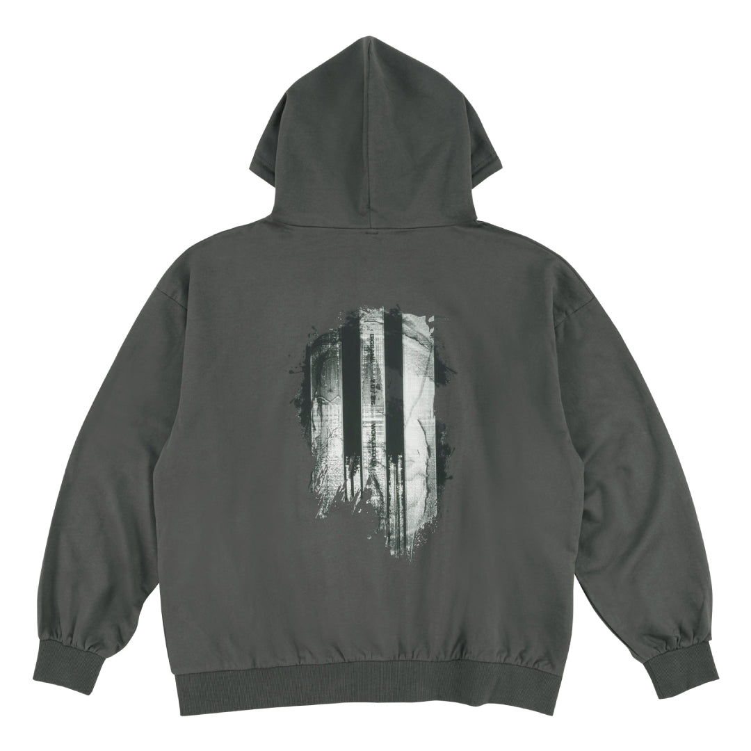 ジップアップフーディー-WORLD TOUR ANNOUNCE EDITIONー(GRAY) – YGEX