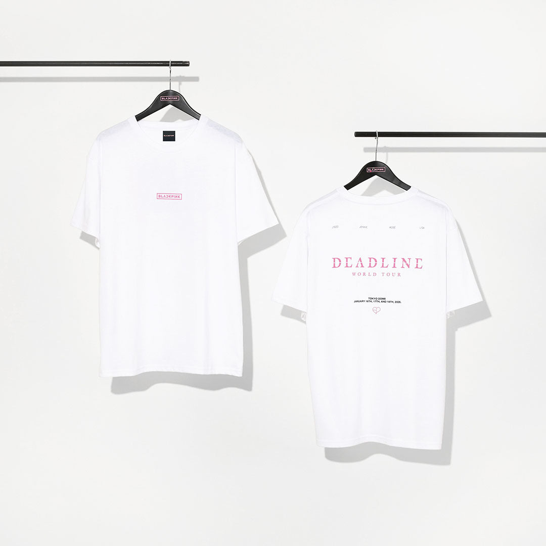 Tシャツ -DEADLINE LOGO-(WHITE)