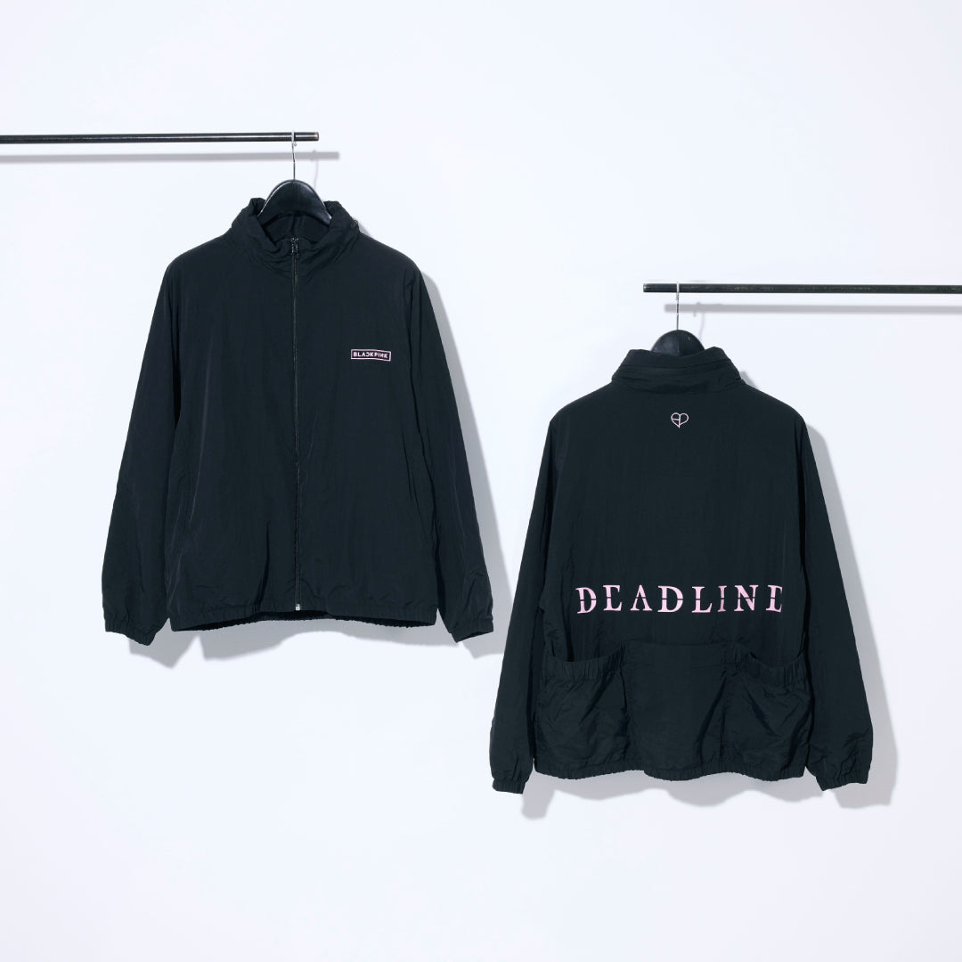 パッカブルジャケット -DEADLINE LOGO-(BLACK)