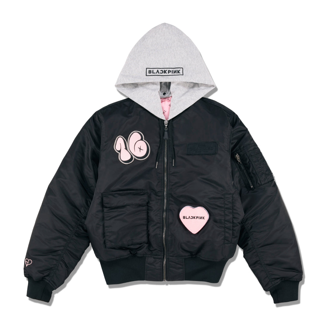 SHE Tokyo キルティング ベロア ブルゾン ブラックMA1 MA-1 -DEADLINE-（BLACK） – YGEX OFFICIAL SHOP