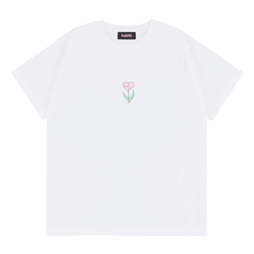 BLACKPINK fragment TシャツFLOWER 新品 サイズ M FRAGMENT】Tシャツ‐FLOWER‐ – YGEX OFFICIAL SHOP