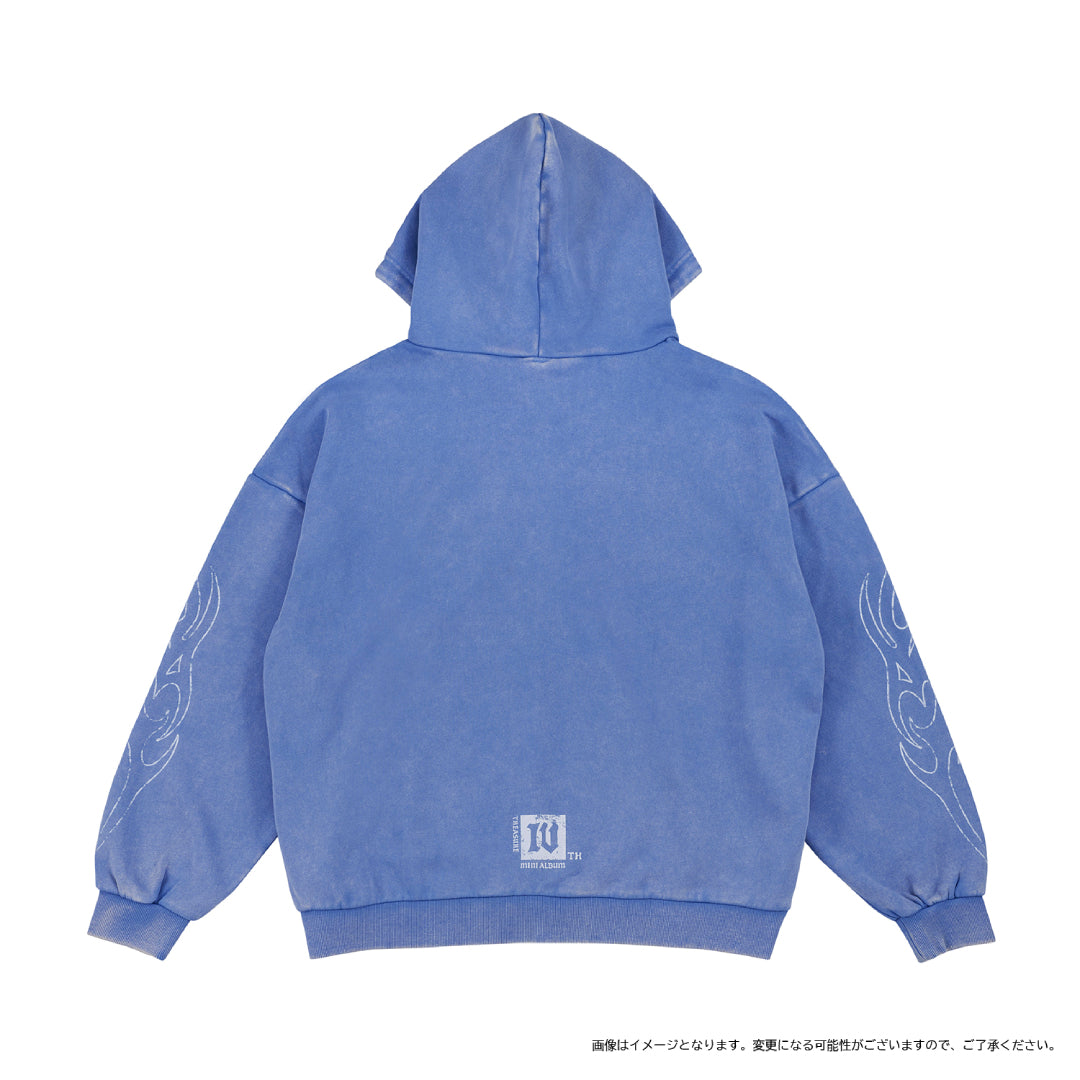 NEW WAV］ジップアップフーディー（BLUE） – YGEX OFFICIAL SHOP