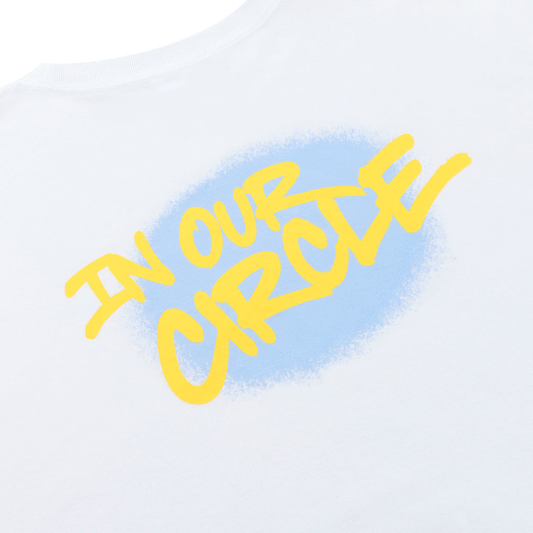 Graphic ロングスリーブTシャツ(WHITE)