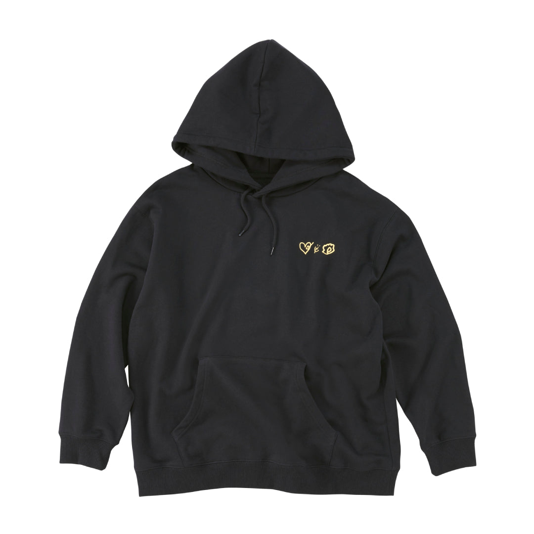 Graphic フーディー(BLACK)