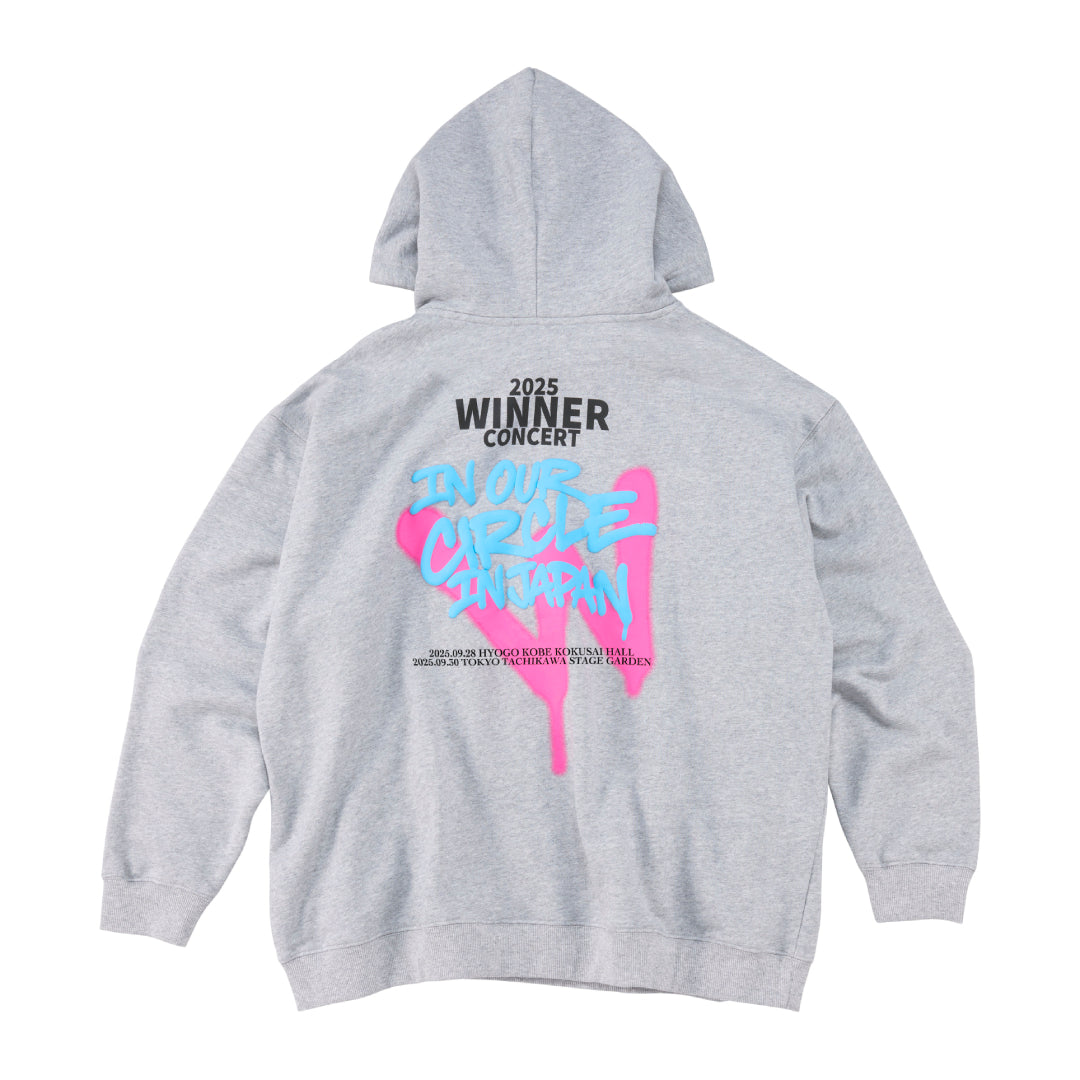 Graphic フーディー(GRAY)