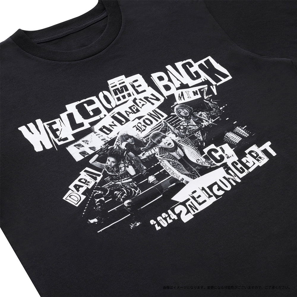 2ne1 2024 グッズ　Tシャツ 2NE1 - 'Welcome Back' 2024 Official Merch MD – SEOUL TERRACE