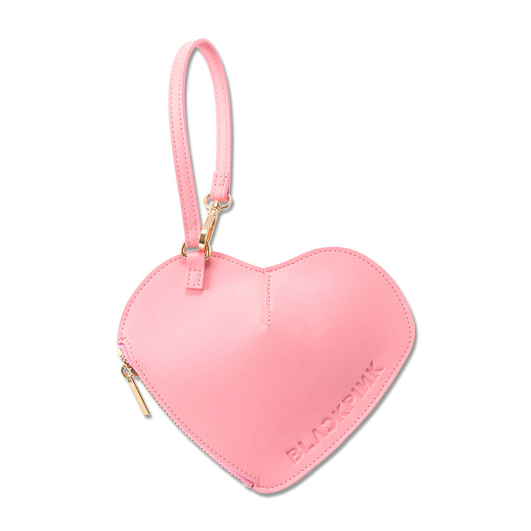 ストラップポーチ -HEART-（PINK）