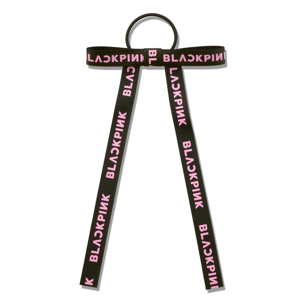 リボンヘアゴム（LOGO）