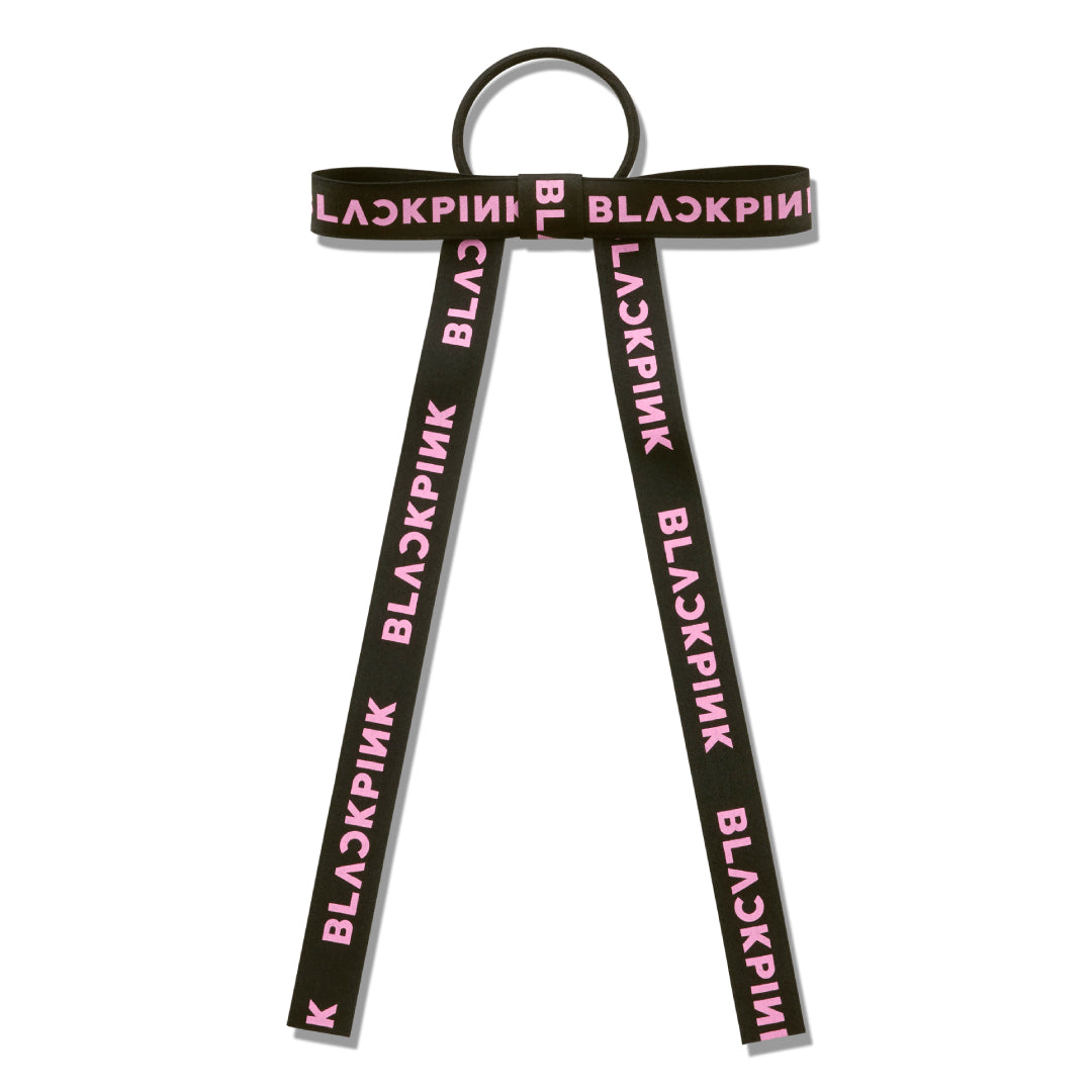 リボンヘアゴム（LOGO）