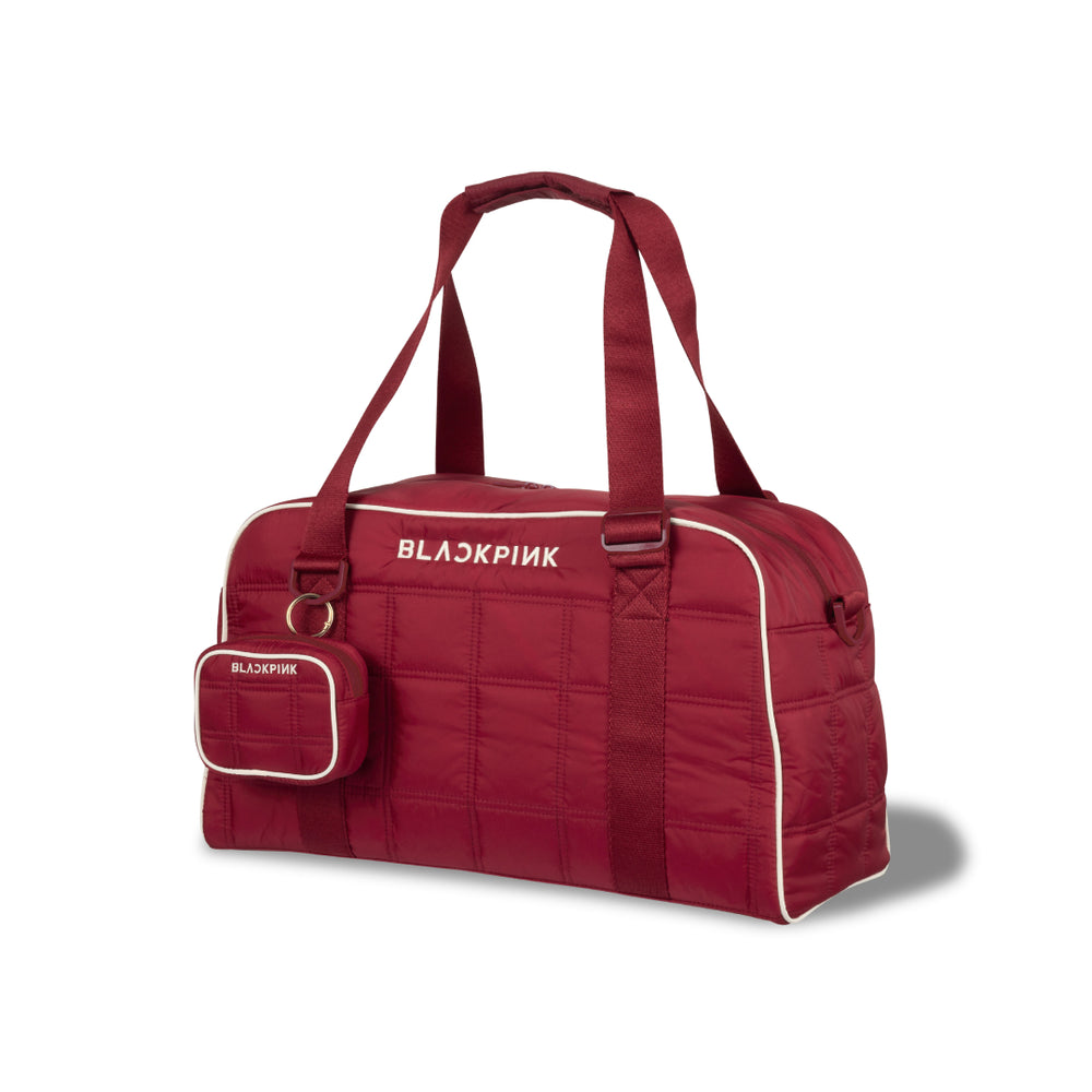 ボストンバッグ&ポーチ -BLACKPINK LOGO-（RED）