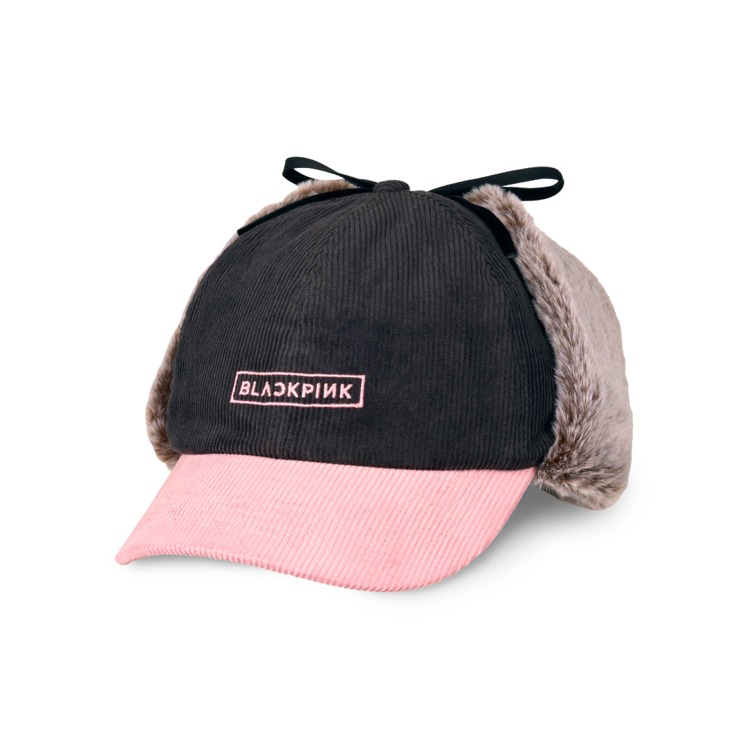 フライトキャップ -BLACKPINK LOGO-（BLACK×PINK）