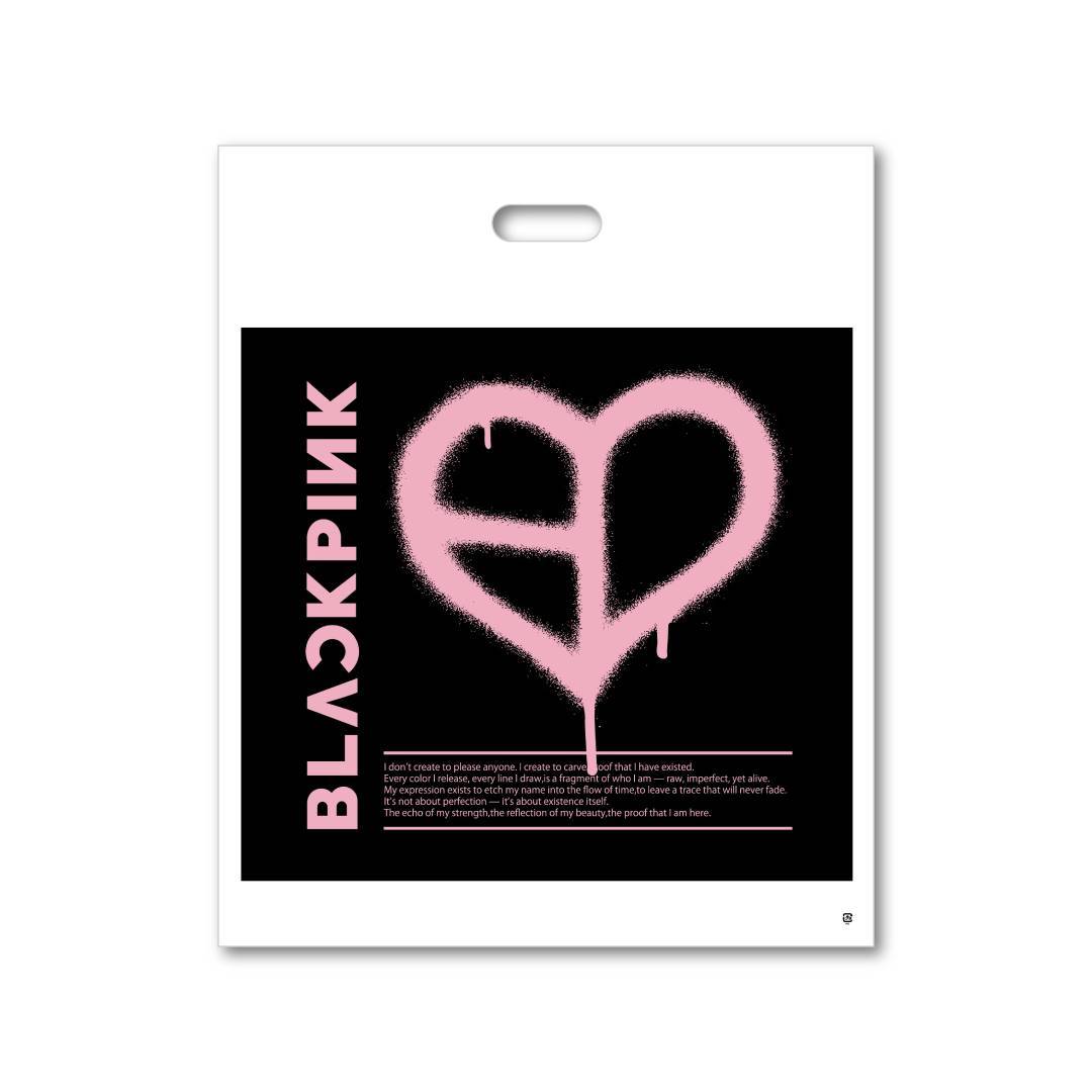 ショッパー -HEART LOGO-（BLACK）