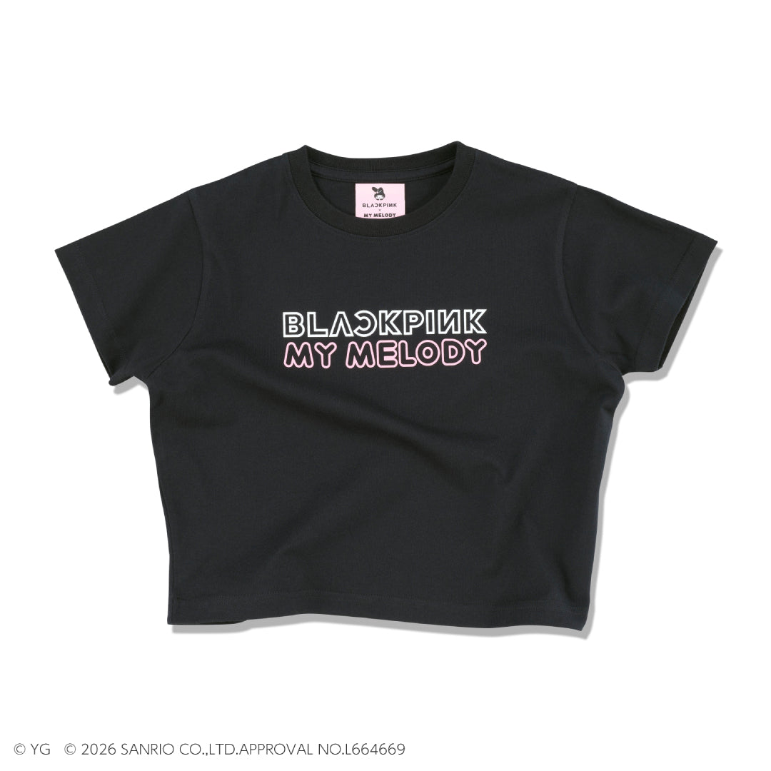 【マイメロディ】クロップドＴシャツ (ONE SIZE)