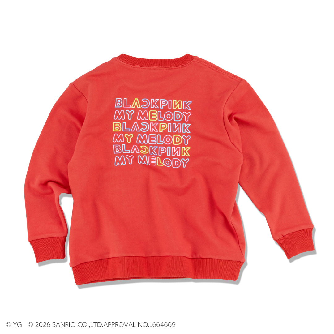 【マイメロディ】スウェットシャツ (RED / KIDS 150cm)