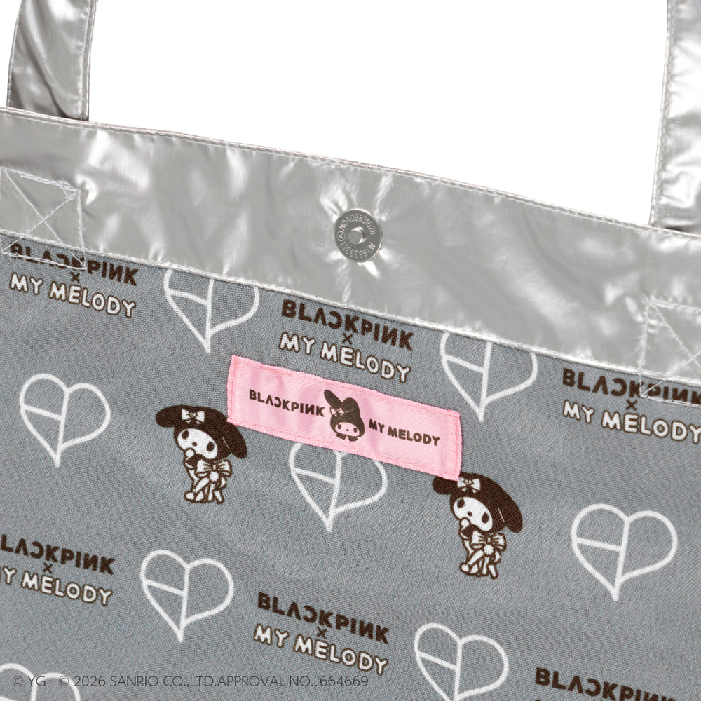 BLACKPINK×MYMELODY トートバッグsilver マイメロディ】トートバッグ (SILVER) – YGEX OFFICIAL SHOP