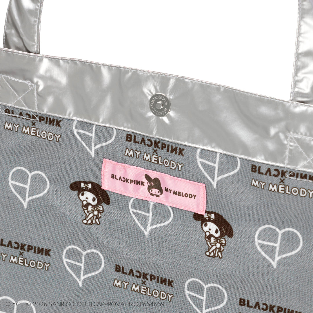 【マイメロディ】トートバッグ (SILVER)