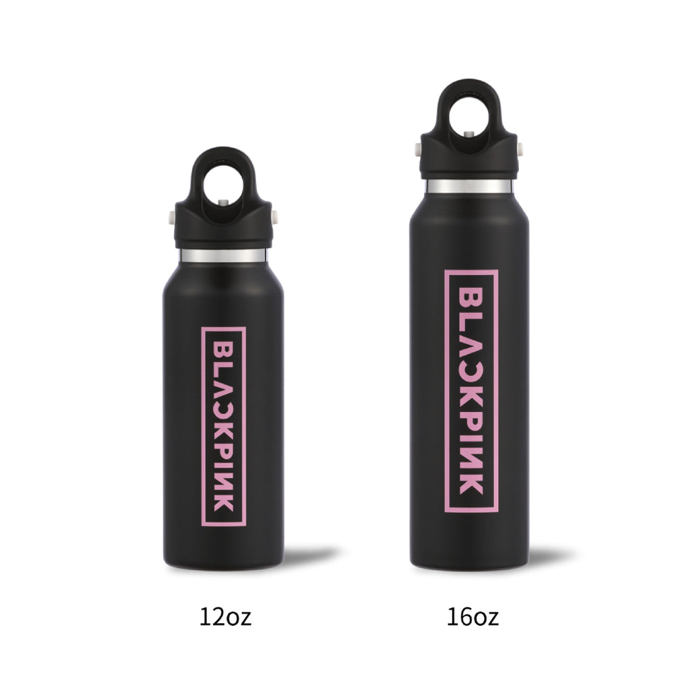 REVOMAX（炭酸対応エコボトル）‐BLACKPINK LOGO‐（BLACK/12oz 355ml