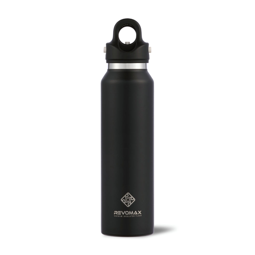 REVOMAX（炭酸対応エコボトル）‐BLACKPINK LOGO‐（BLACK/16oz 473ml