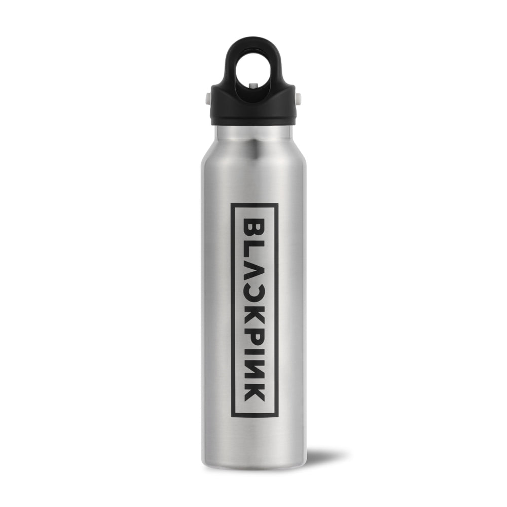 未使用　BLACKPINK FRAGMENT REVOMAX 炭酸対応　水筒 REVOMAX（炭酸対応エコボトル）‐BLACKPINK LOGO‐（SILVER/16oz 473ml