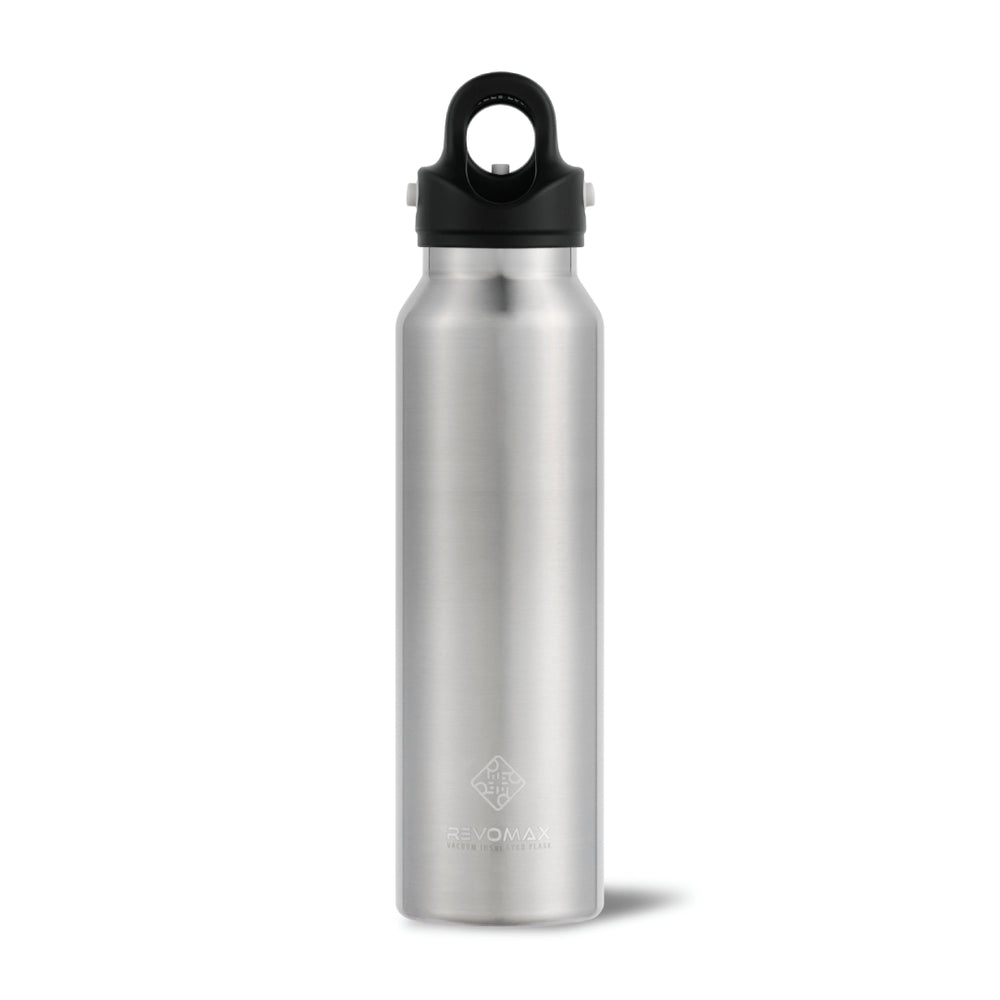 REVOMAX（炭酸対応エコボトル）‐BLACKPINK LOGO‐（SILVER/16oz 473ml