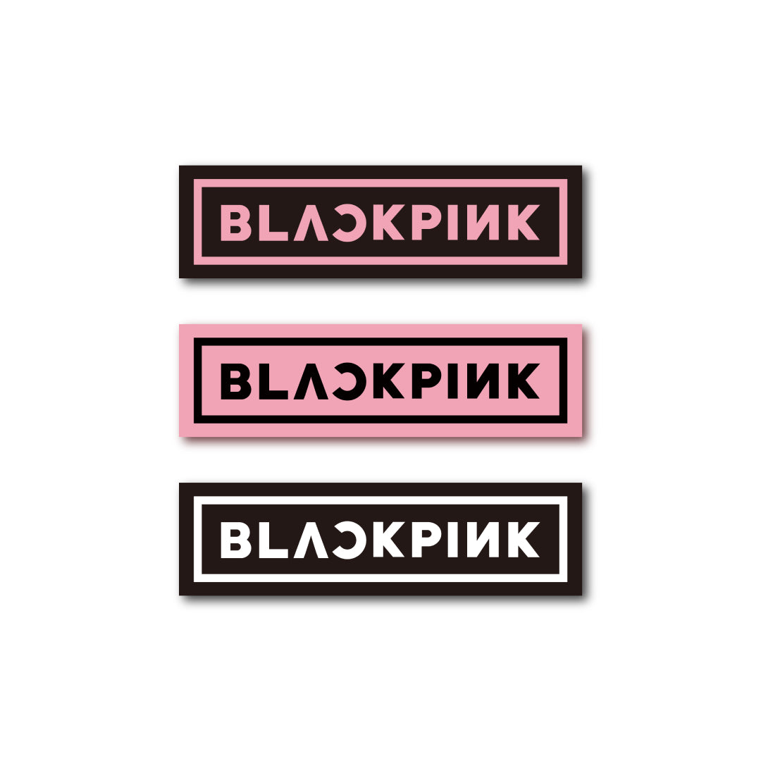 ステッカーセット -BLACKPINK LOGO-（S）