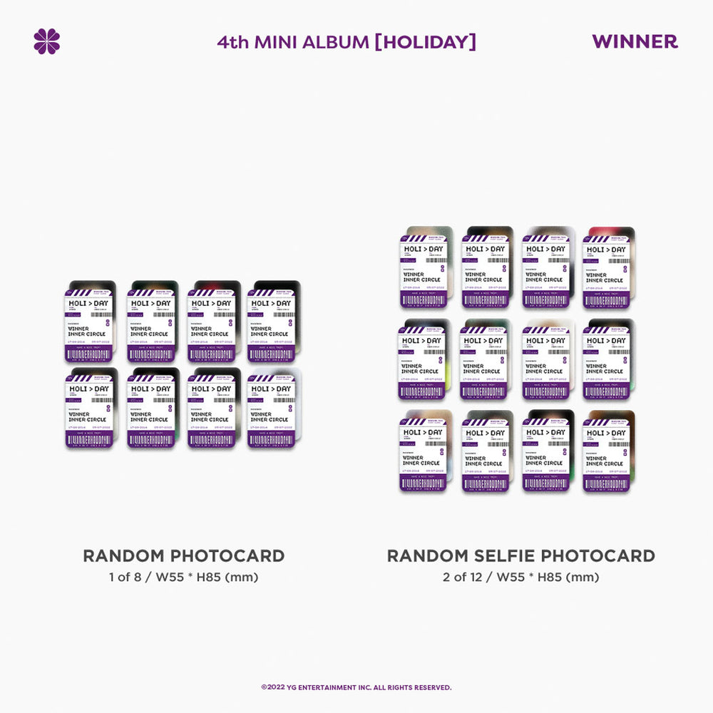 
                  
                    《2形態セット》【韓国盤】HOLIDAY (CD) [PHOTOBOOK DAY ver.][PHOTOBOOK NIGHT ver.]
                  
                