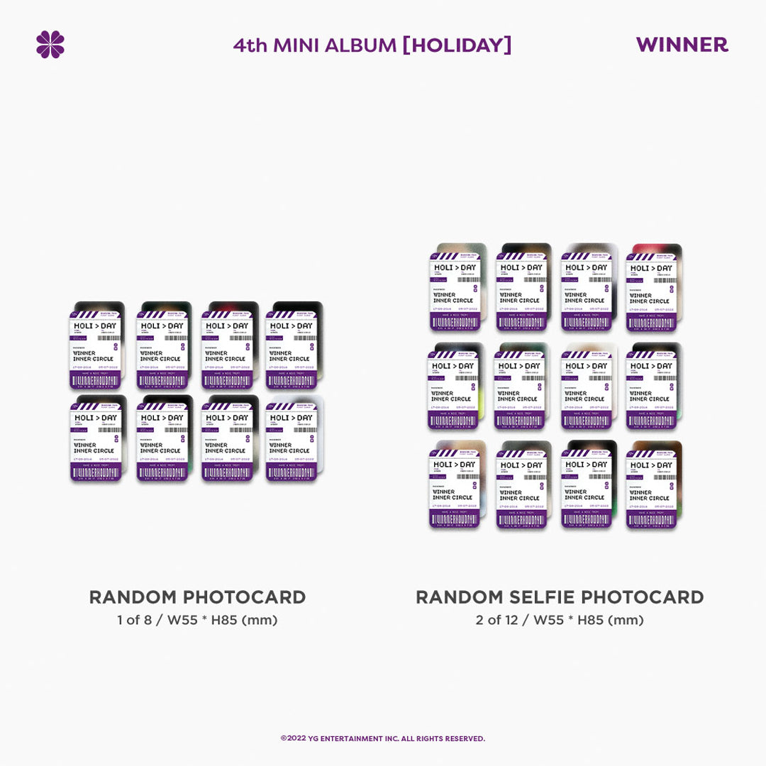 
                  
                    《2形態セット》【韓国盤】HOLIDAY (CD) [PHOTOBOOK DAY ver.][PHOTOBOOK NIGHT ver.]
                  
                