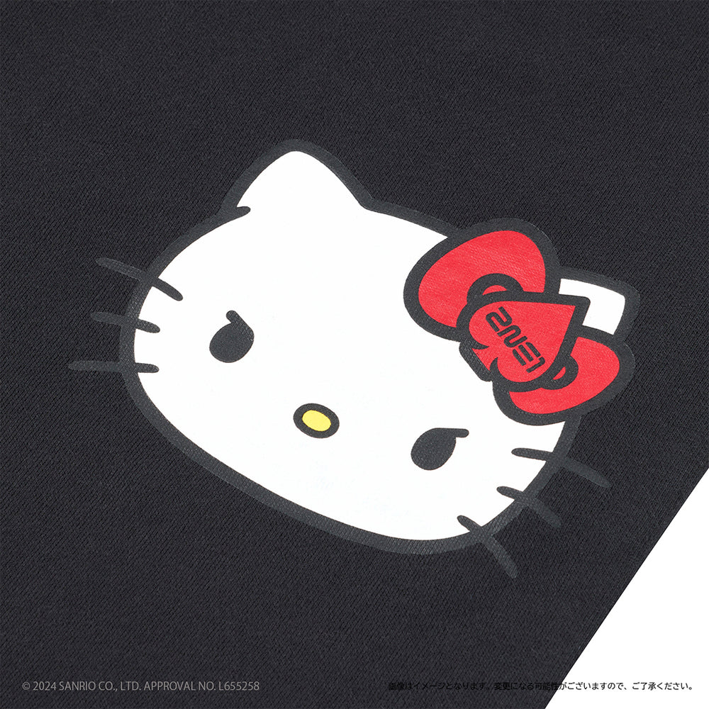 Hello Kittyハローキティ 裏毛スウェット・7分丈パンツ（S・M