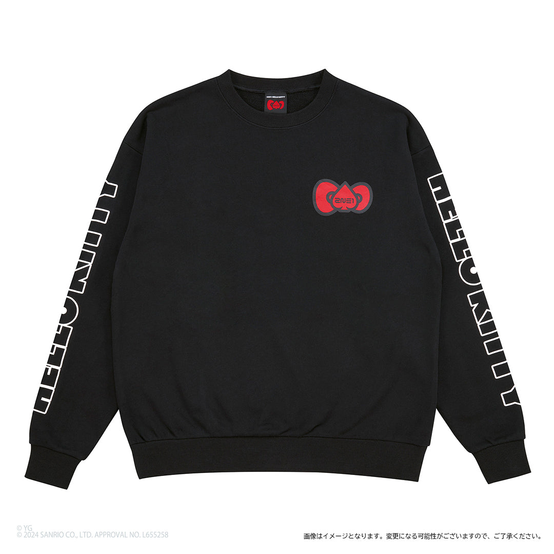 2NE1 公式プルオーバー　Lサイズ 2NE1×HELLO KITTY】プルオーバー（BLACK） – YGEX OFFICIAL SHOP