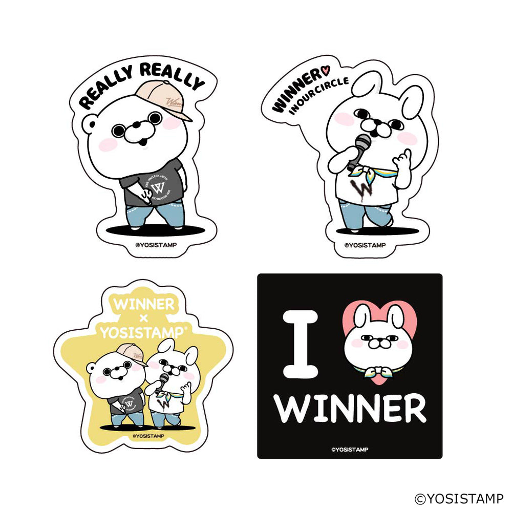 【WINNER × YOSISTAMP】ステッカーセット