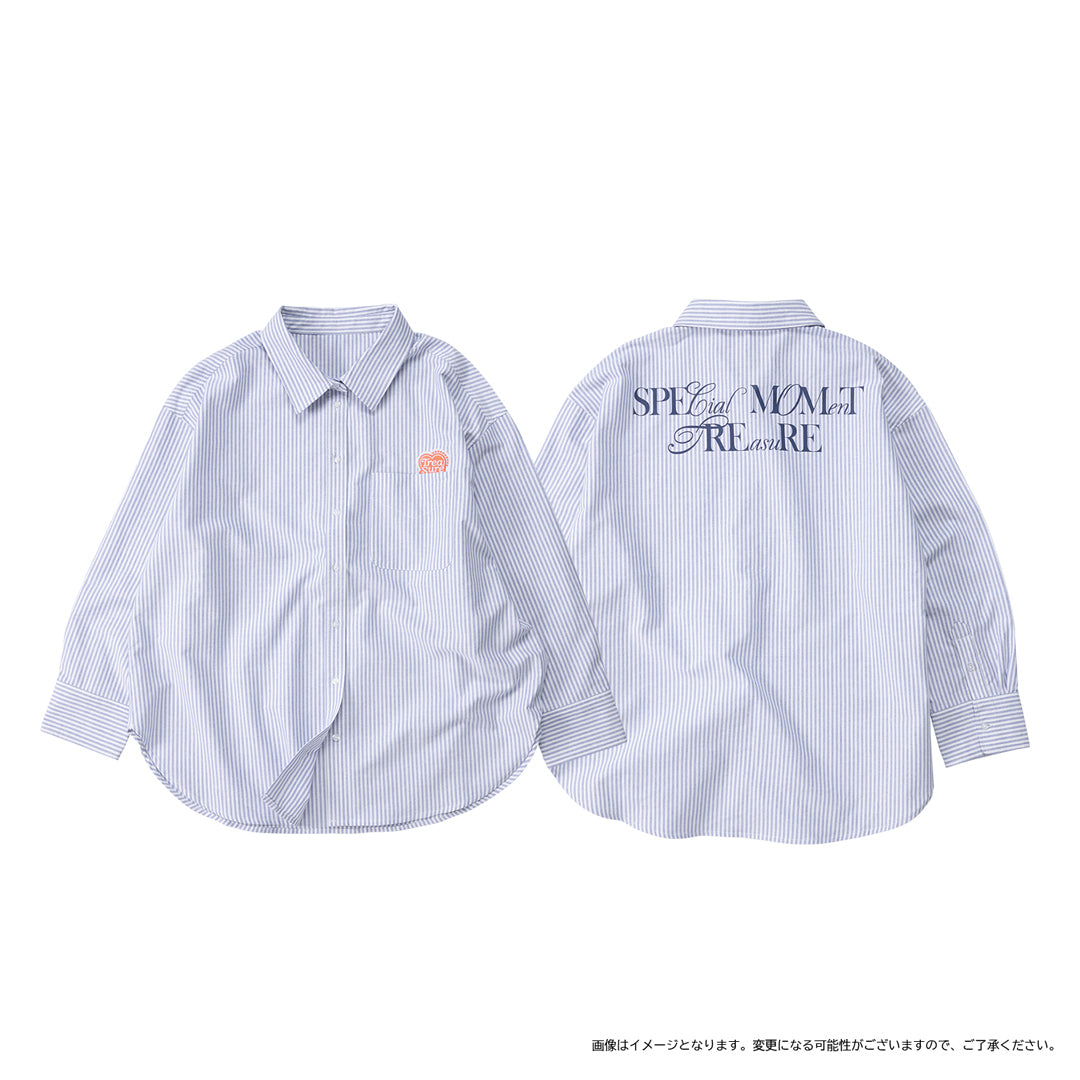 TREASURE SPECIAL MOMENT オックスフォードシャツ ブルー オックスフォードシャツ（BLUE） – YGEX OFFICIAL SHOP