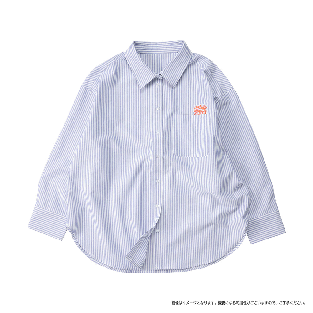 TREASURE SPECIAL MOMENT オックスフォードシャツ ブルー オックスフォードシャツ（BLUE） – YGEX OFFICIAL SHOP