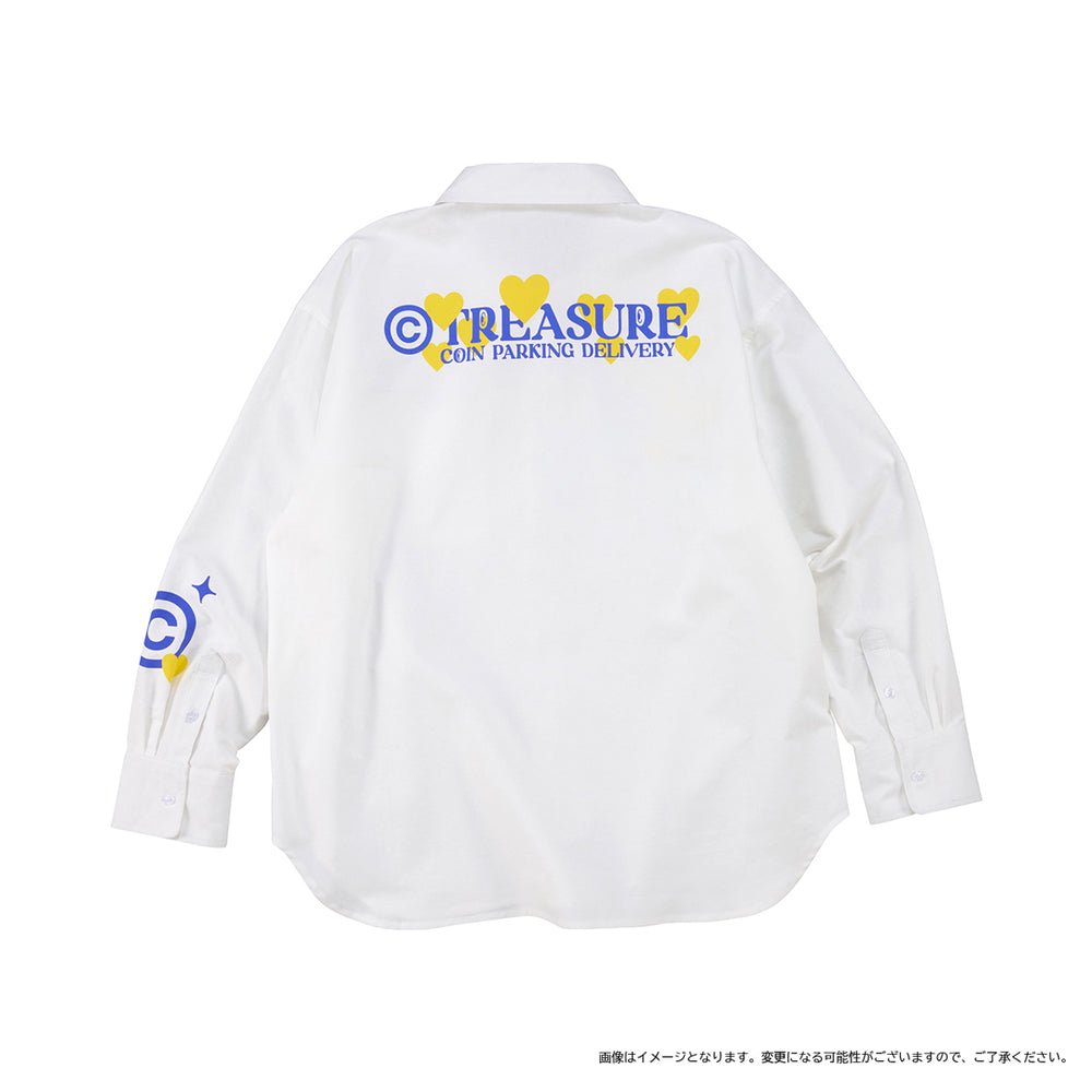 TREASURE COIN PARKING DELIVERY Tシャツ 白 COIN PARKING DELIVERY】Tシャツ（WHITE） – YGEX OFFICIAL SHOP