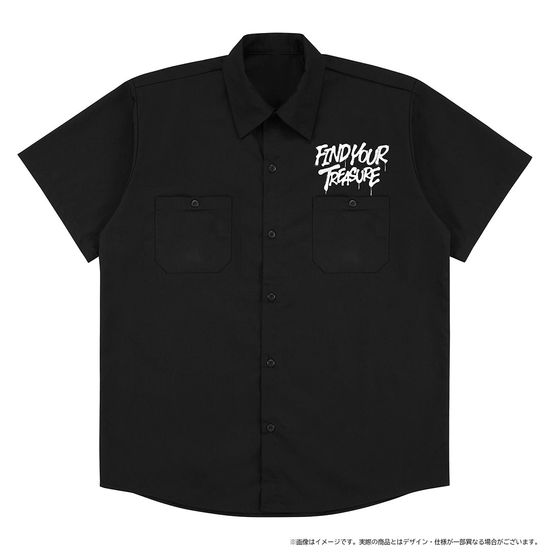 RUFFLOG ブラック ショートスリーブシャツ UNITED ARROWS LTD. OUTLET｜【別注】 <UNIVERSAL OVERALL> TW