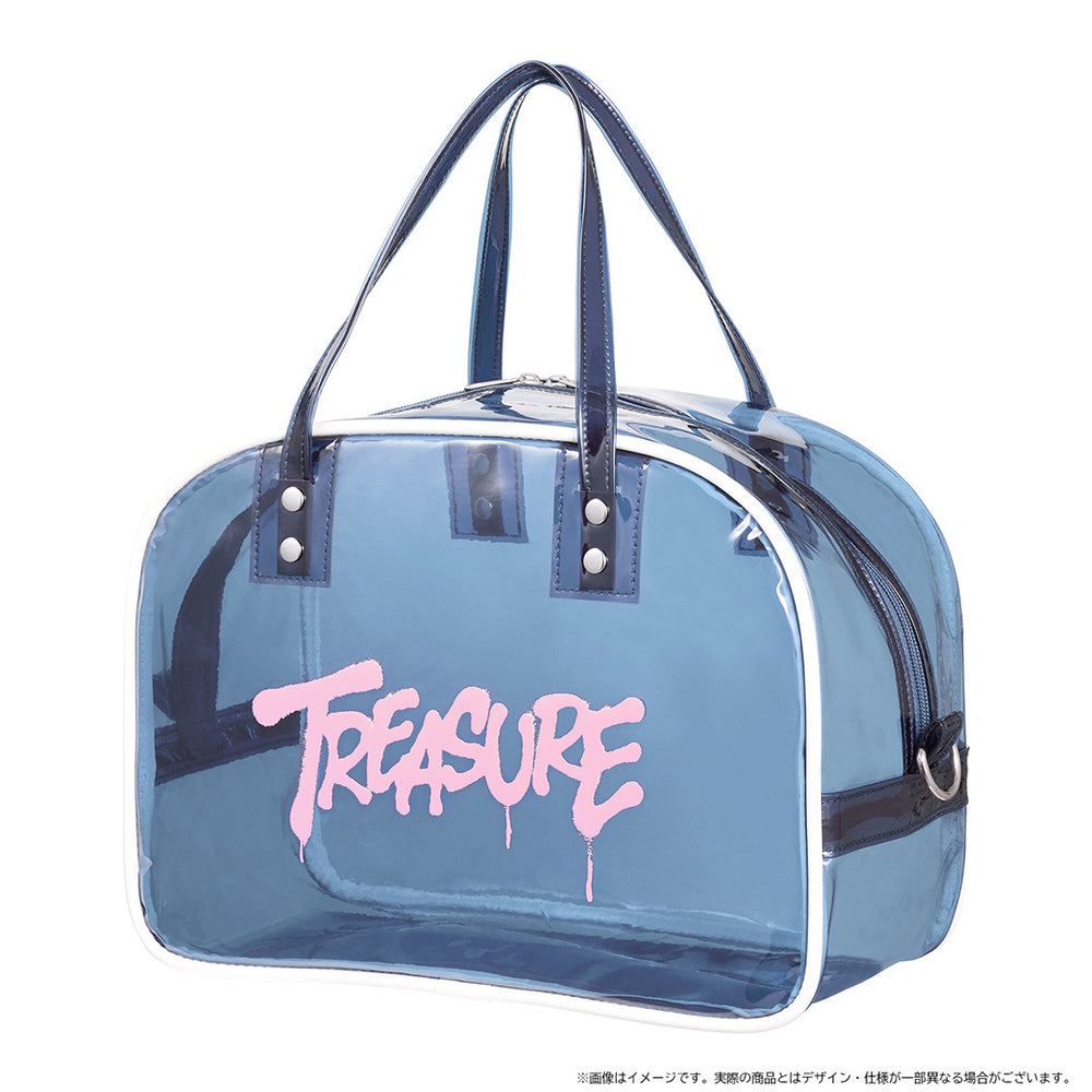 TREASURE クリアバッグ レッド クリアバッグ – YGEX OFFICIAL SHOP