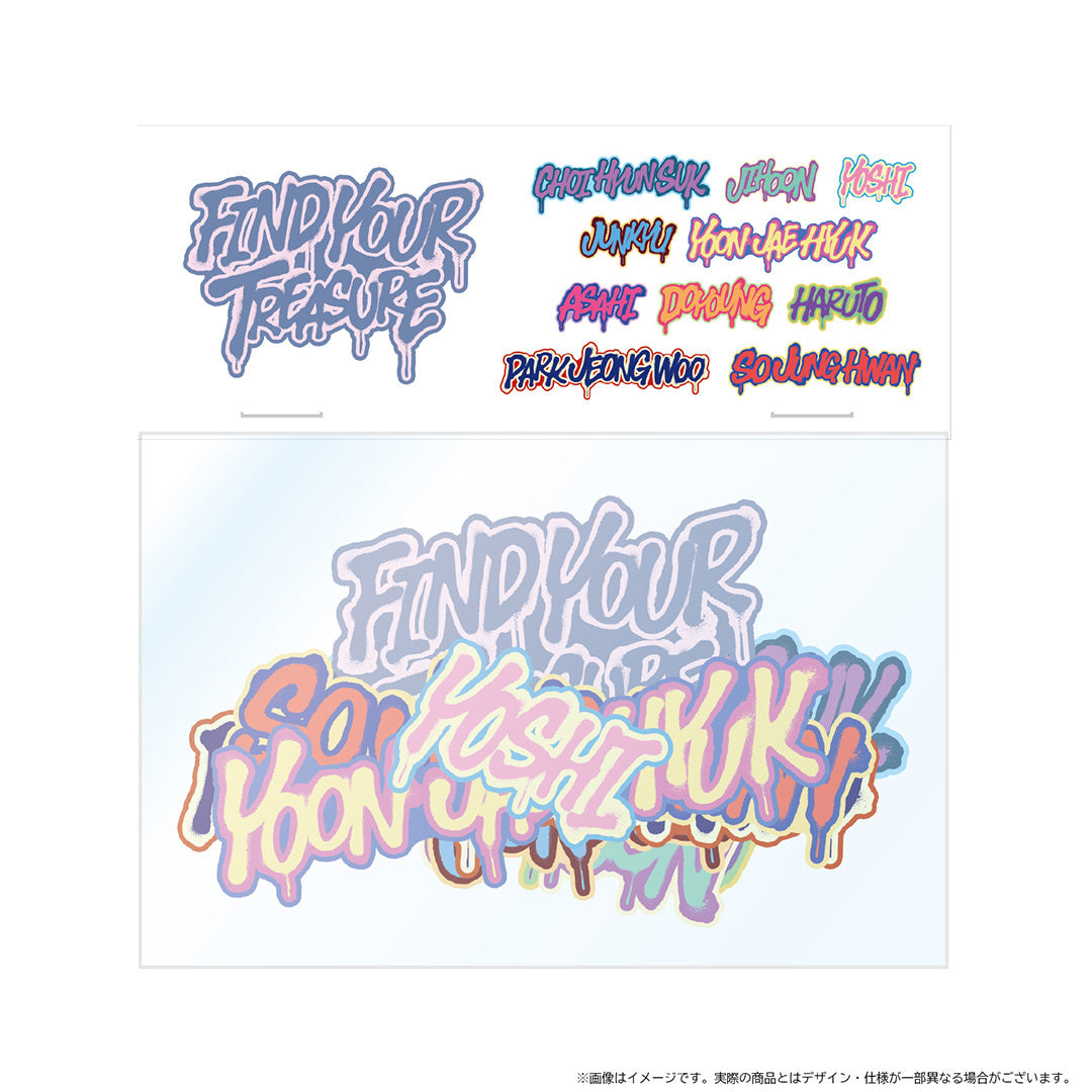 ステッカーセット（FIND YOUR TREASURE）