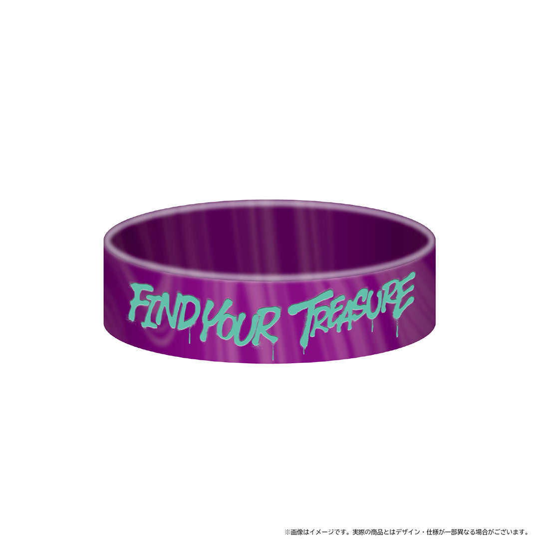 ラバーブレスレット（PURPLE）