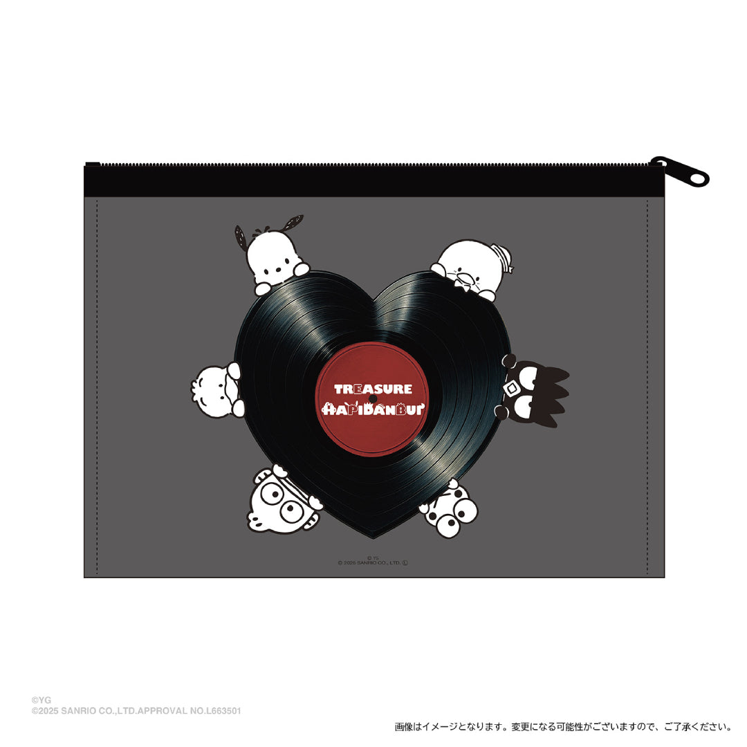 【TREASURE×HAPIDANBUI】クリアフラットポーチ
