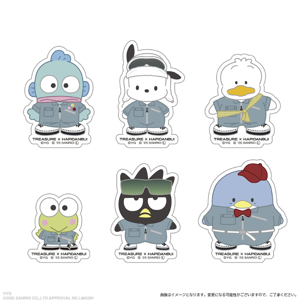 【TREASURE×HAPIDANBUI】ステッカーセット JUMP SUITver.