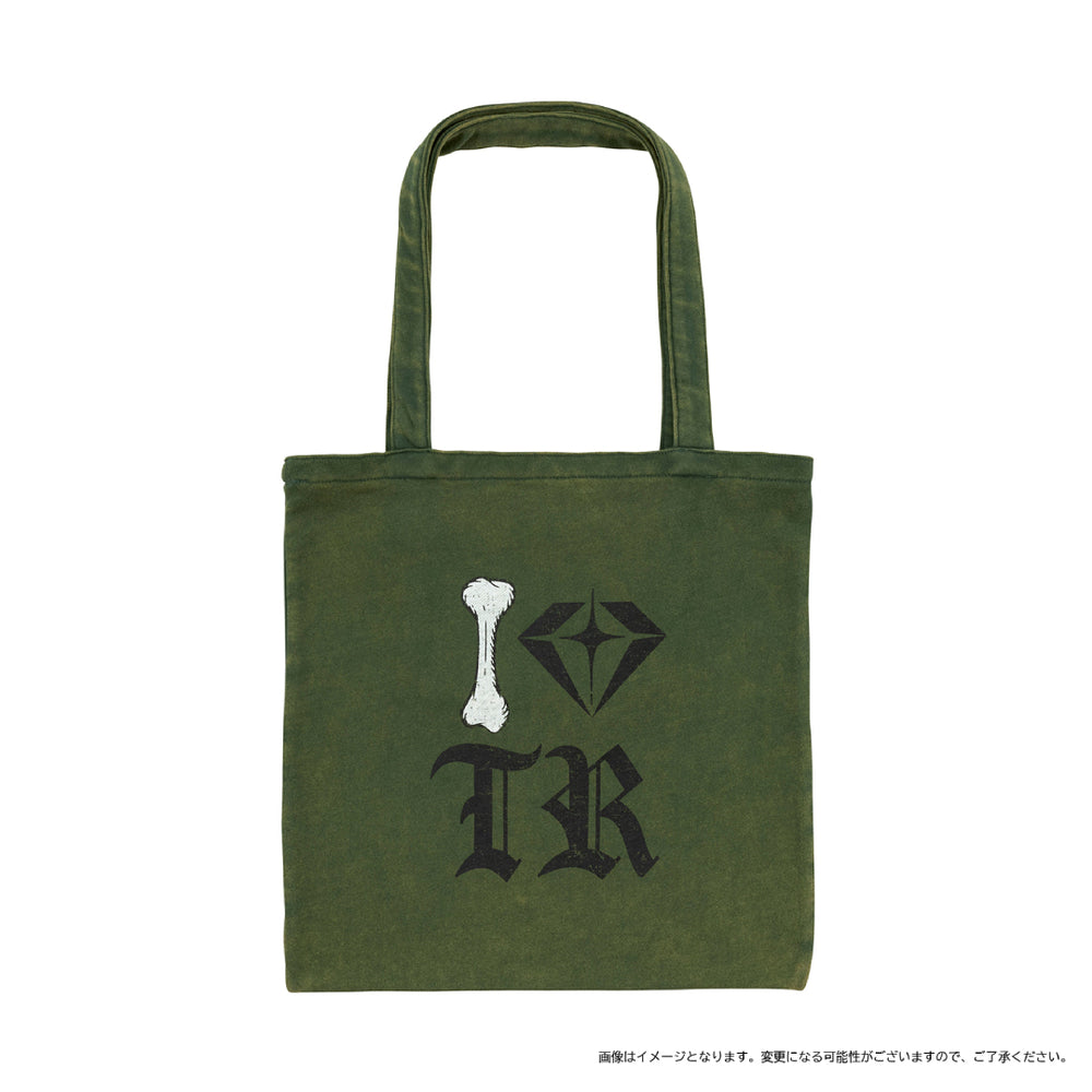 I LOVE TREASURE トートBAG（KHAKI） – YGEX OFFICIAL SHOP