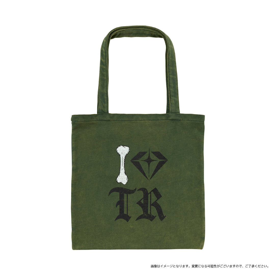 I LOVE TREASURE トートBAG（KHAKI） – YGEX OFFICIAL SHOP
