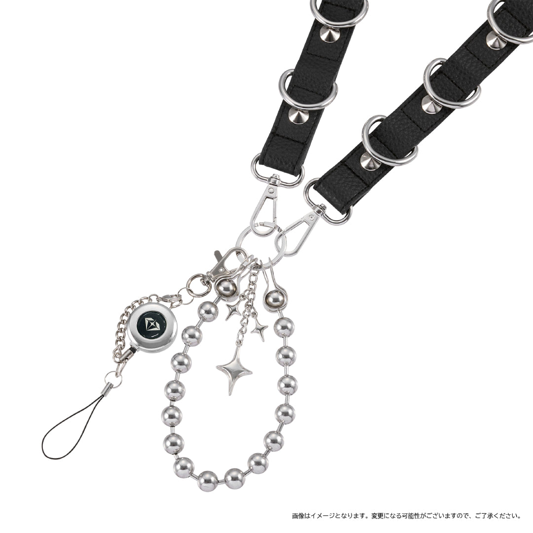 
                  
                    LIGHT STICK リールストラップ（BLACK）
                  
                